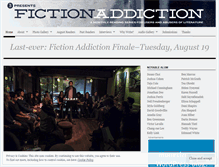 Tablet Screenshot of fictionaddiction.org